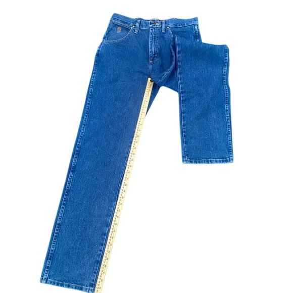 Wrangler George Strait Collection Jeans Men’s 29x34 Blue Straight Leg Denim - Picture 5 of 7